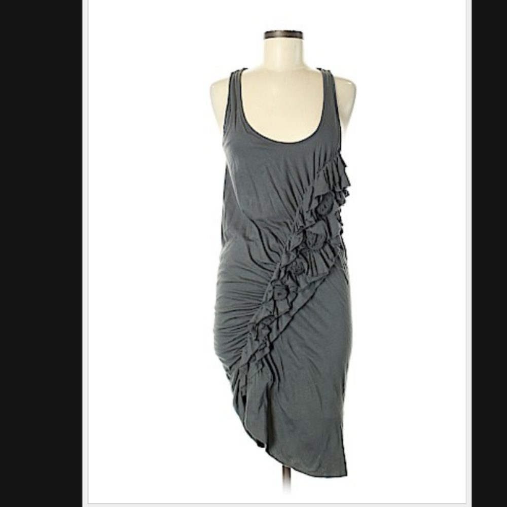 Elizabeth And James Casual Dress With Flower Detail